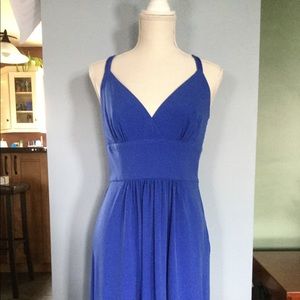 Periwinkle matte jersey dress.  Only worn 2 times!
